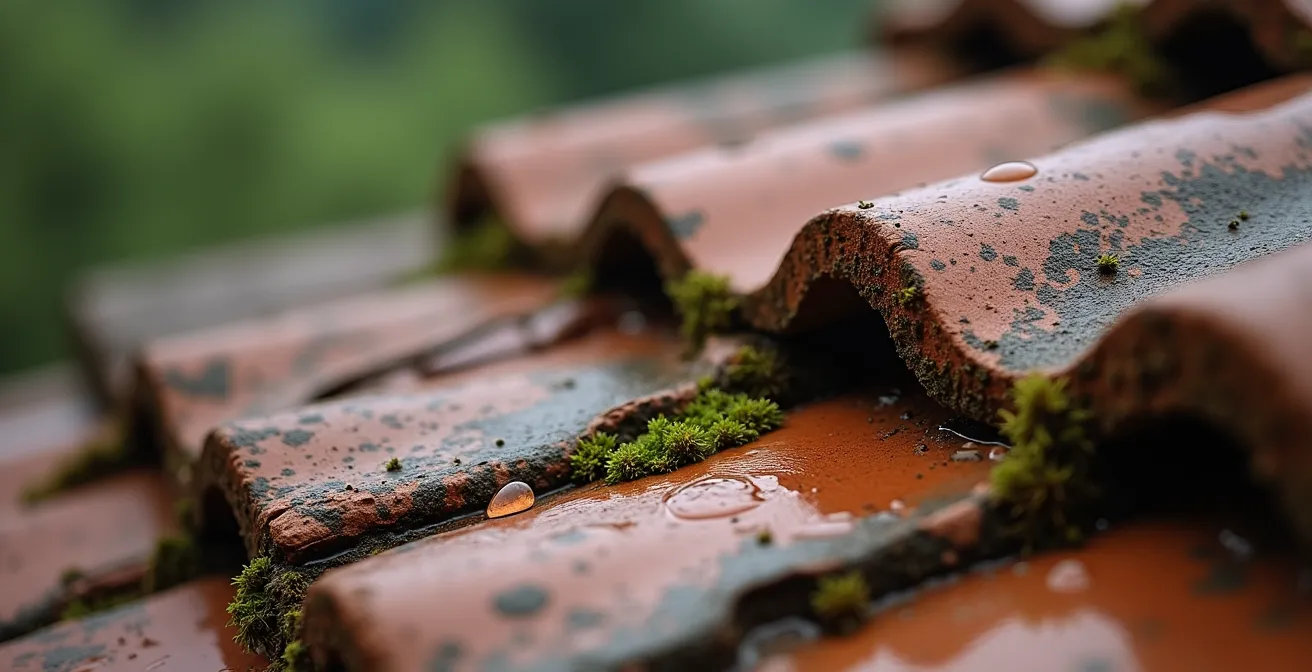 Inspection thermographique par drone révélant les zones de déperdition